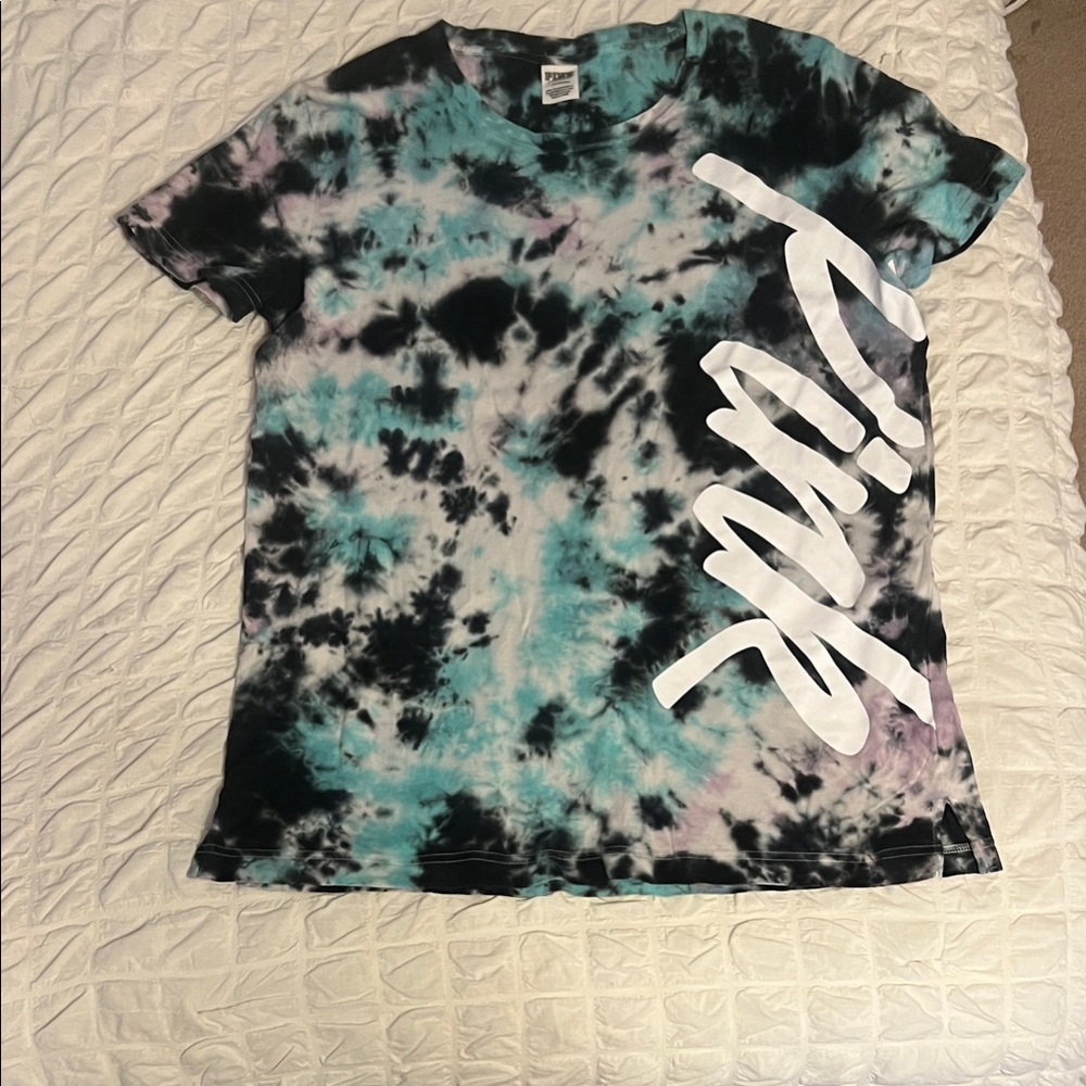 Victoria's Secret Pink Tie-Dye T-Shirt